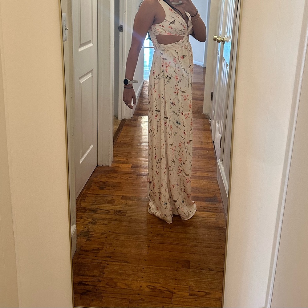 Zara cut out spring dress